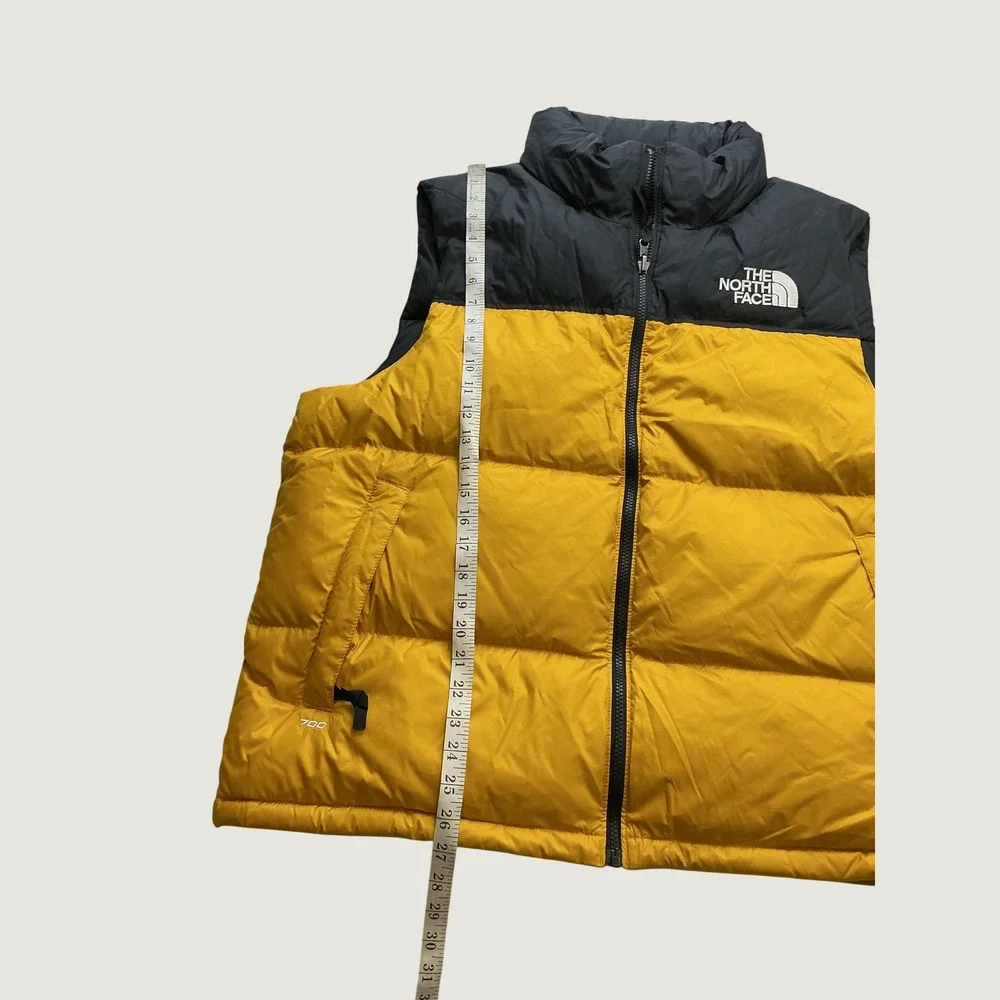 The North Face 1996 Retro Nuptse Vest Arrowwood Yellow Black NF0A3JQH9D Mens XL